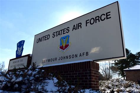 Seymour johnson air base - Seymour Johnson Air Force Base past weather with historical weather conditions for the last 30 days, including history of previous high and low temperatures, humidity, dew point, barometric pressure, wind speed, wind direction, wind gust, and rain fall totals for the Seymour Johnson Air Force Base area. ...